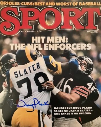 Doug Plank Sport Cover Signed 8x10