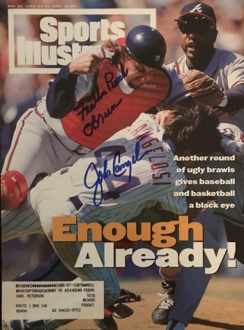 John Cangelosi Signed SI Magazine With "Feather Punch O'Brien" Inscription & CSAC COA