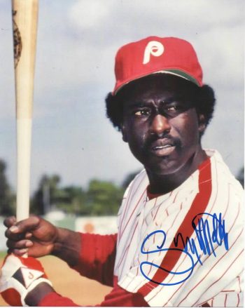 Gary Matthews Signed 8x10