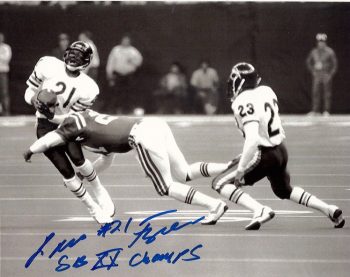 Leslie Frazier Signed 8x10 w/SBXX Champs Inscr.