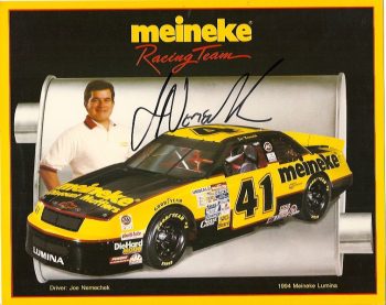 Joe Nemachek Signed 8x10