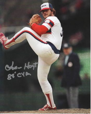 LaMarr Hoyt Signed 8x10 w/'83 CYA Inscr.