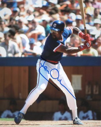 Leon Durham Signed 8x10