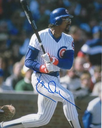 Leon Durham Signed 8x10
