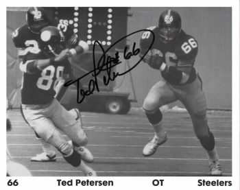 Ted Petersen Signed 8x10