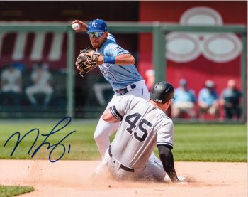 Nicky Lopez Signed 8x10 & Dean's Dugout COA