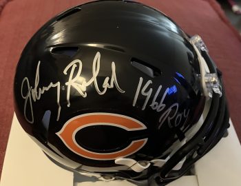 Johnny Roland Mini Helmet w/ROY Inscr.