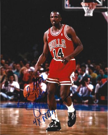 Craig Hodges Signed 8x10