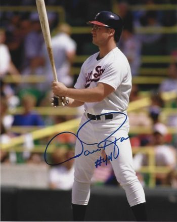 Dan Pasqua Signed 8x10