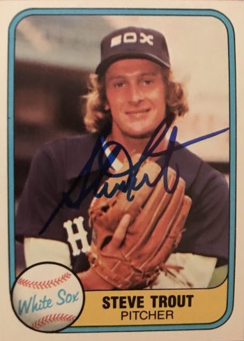 Steve Trout Card
