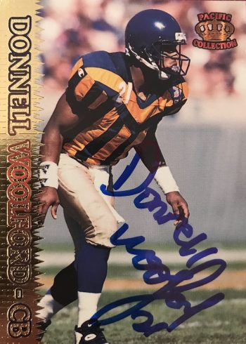 Donnell Woolford Signed Card