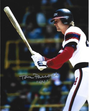 Tom Paciorek Signed 8x10