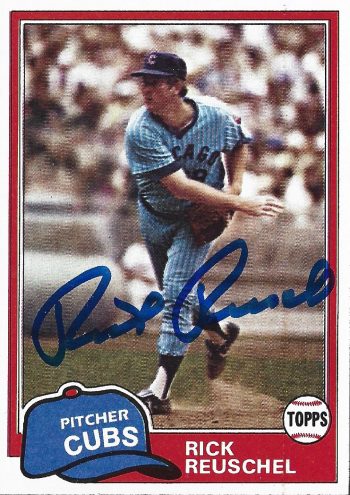 Rick Reuschel Card