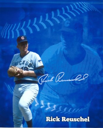 Rick Reuschel Signed 8x10