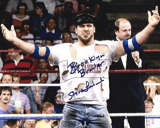 Steve Lombardi "Brooklyn Brawler" Signed 8x10
