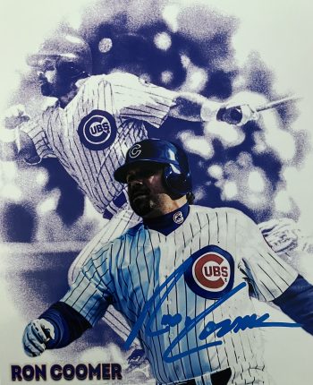 Ron Coomer Signed 8x10