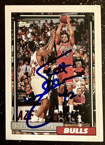 Scott Williams Signed Card