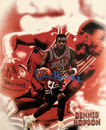 Dennis Hopson Signed 8x10