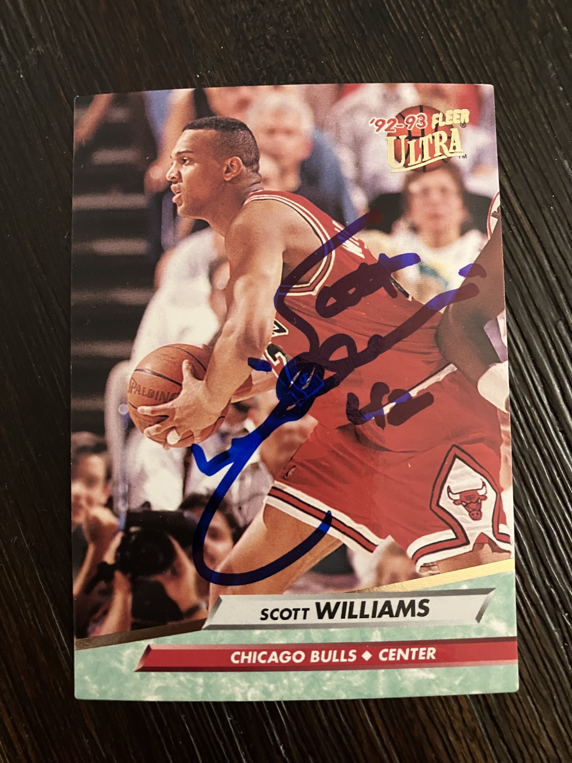 Scott Williams Signed Card