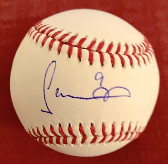 Jeimer Candelario Signed Official MLB Baseball