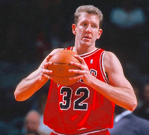 Will Perdue - Our Custom Red or White Bulls Jersey