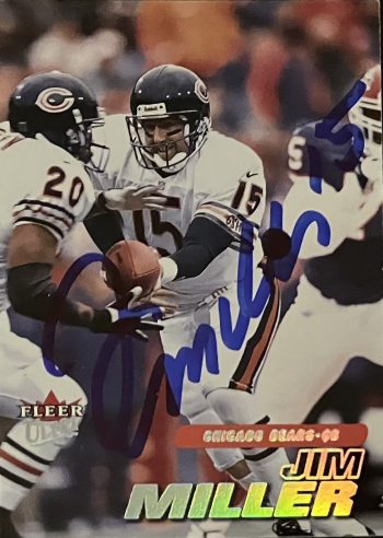 Jim Miller Signed Card