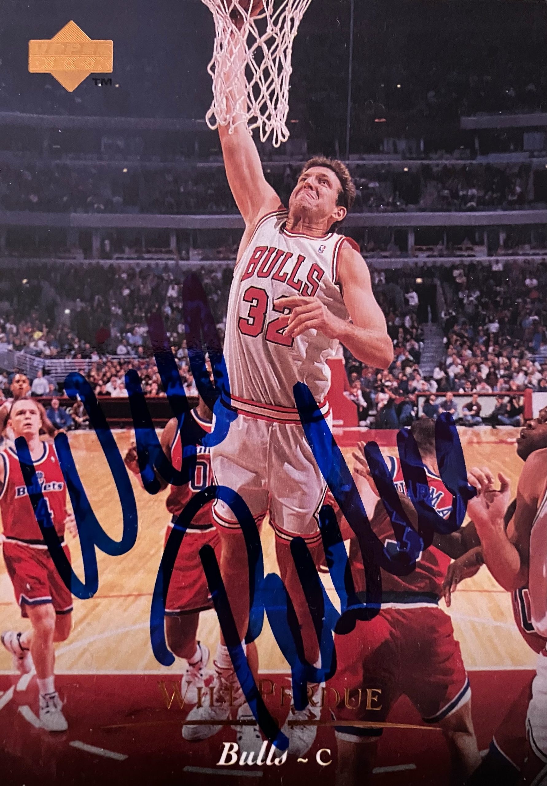 Will Perdue Signed Card