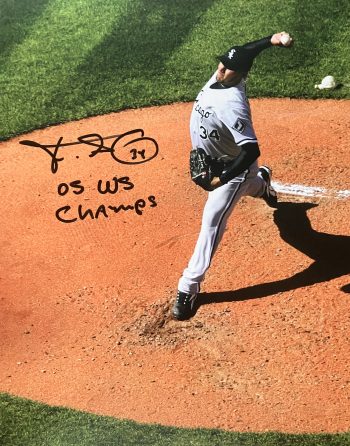 Freddy Garcia Signed 8x10 w/2005 WS Inscr.