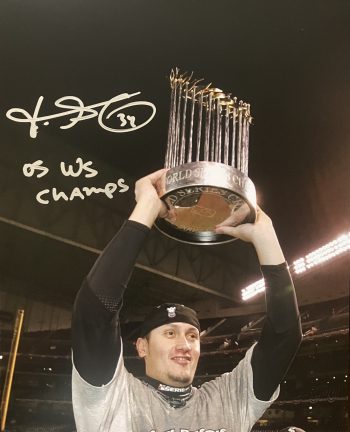 Freddy Garcia Signed 8x10 w/2005 WS Inscr.