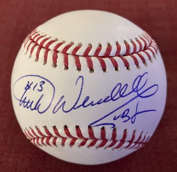 Turk Wendell Signed MLB Baseball