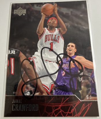 Jamal Crawford Signed Card