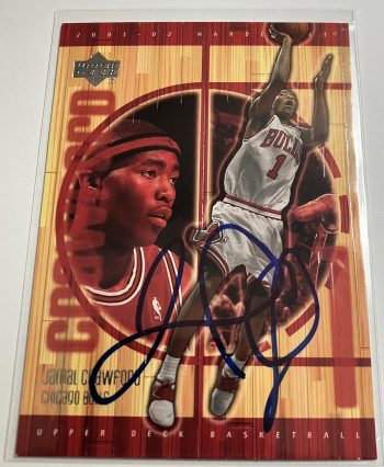 Jamal Crawford Signed Card