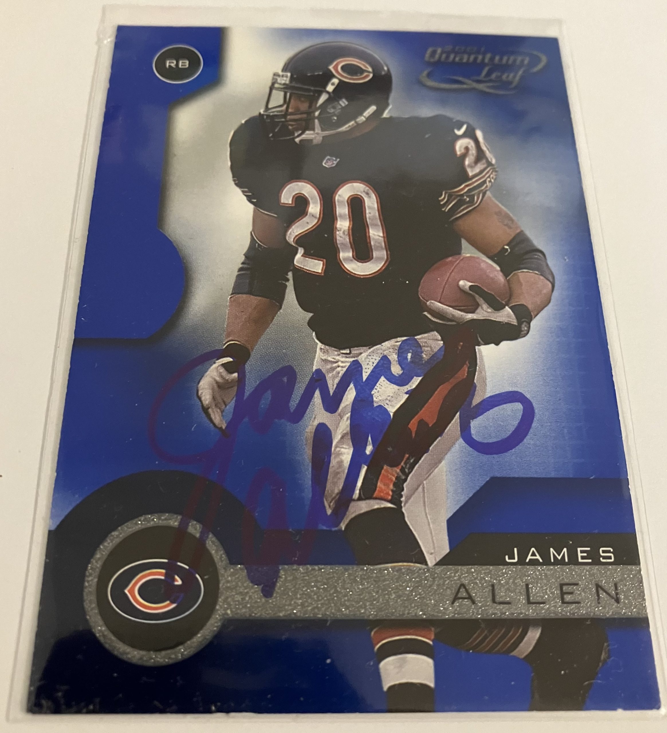 James Allen Signed Card