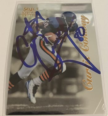 Curtis Conway Signed Card