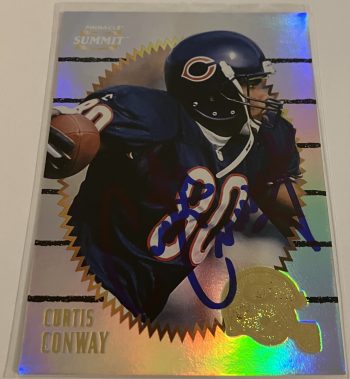 Curtis Conway Signed Card