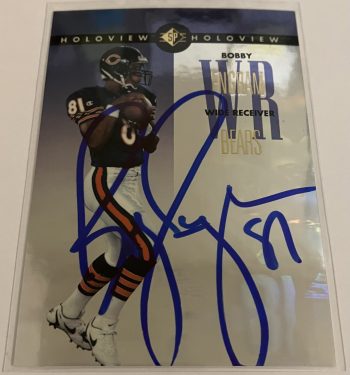 Bobby Engram Signed Card