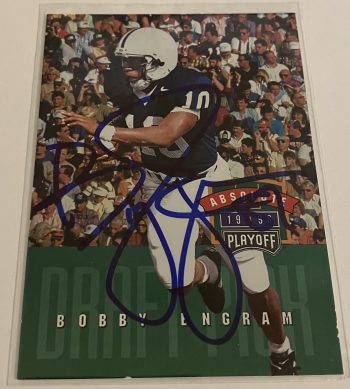 Bobby Engram Signed Card