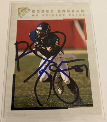 Bobby Engram Signed Card