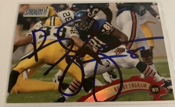 Bobby Engram Signed Card