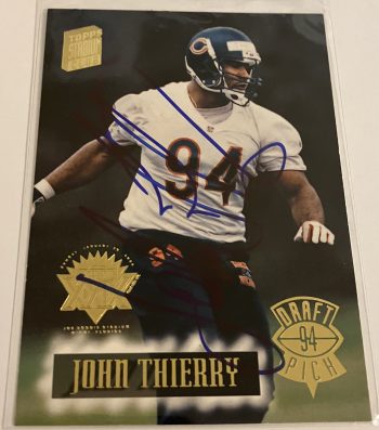 John Thierry Signed Card