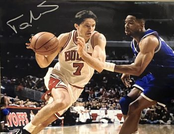 Toni Kukoc Signed 8x10