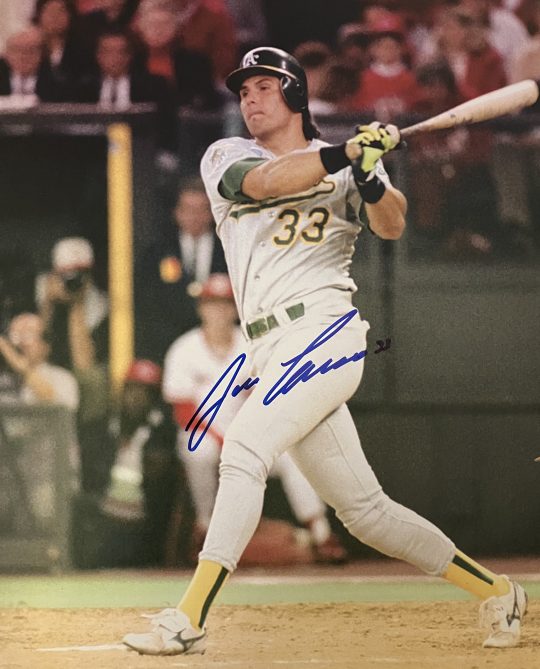 Jose Canseco Signed 8x10