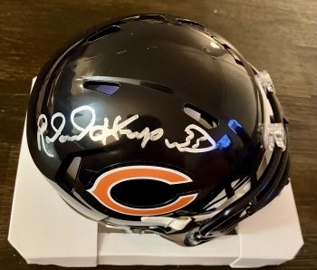 Roland Harper Signed Bears Mini Helmet