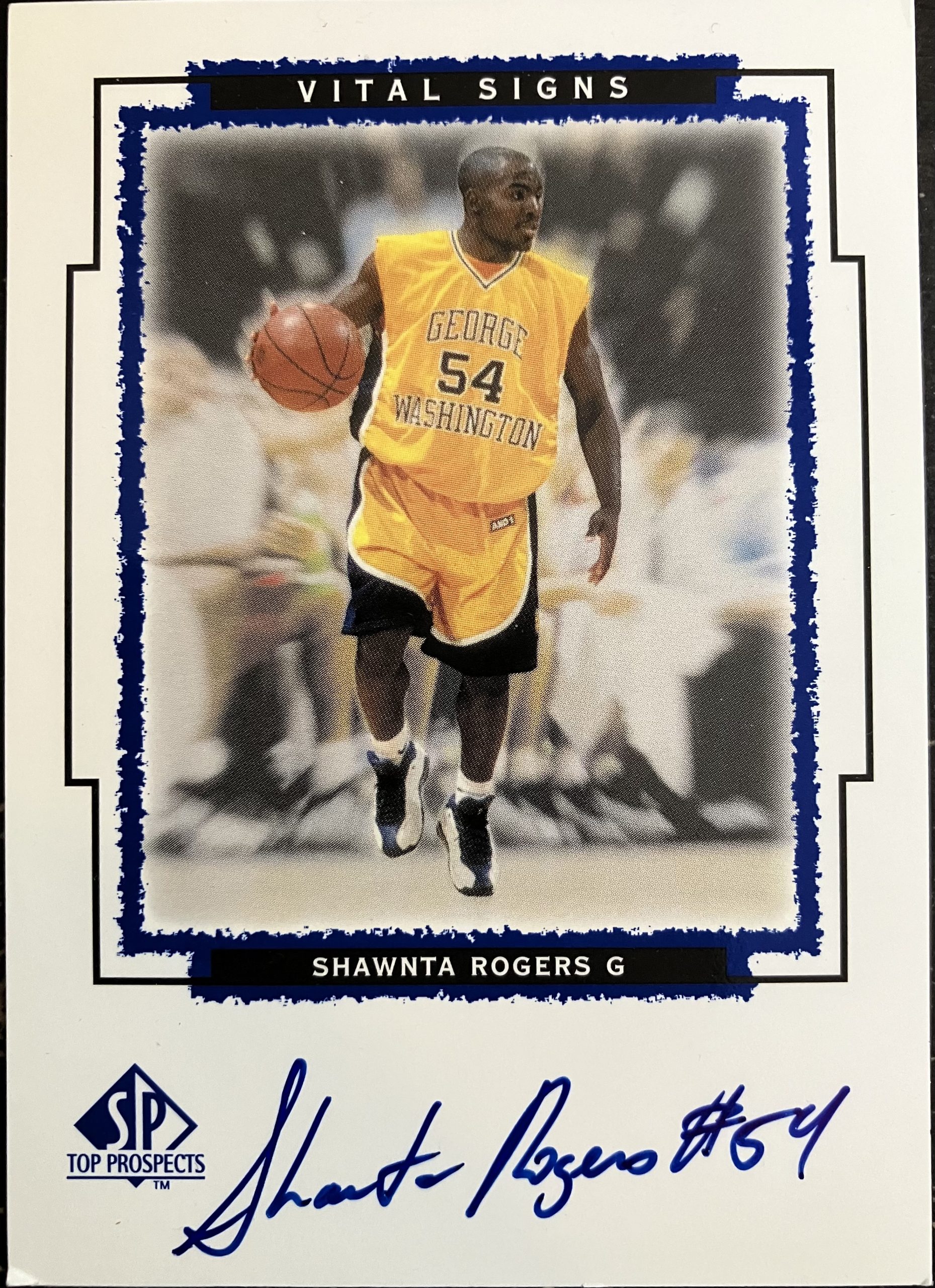 Shawnta Rogers Signed Card