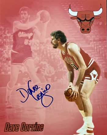 Dave Corzine Signed 8x10