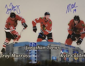 Kyle Calder/Troy Murray Signed 8x10