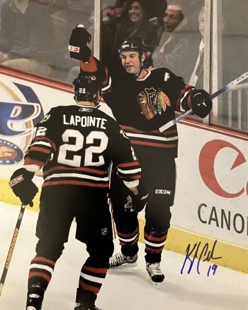 Kyle Calder Signed 8x10