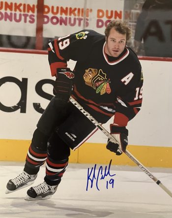 Kyle Calder Signed 8x10
