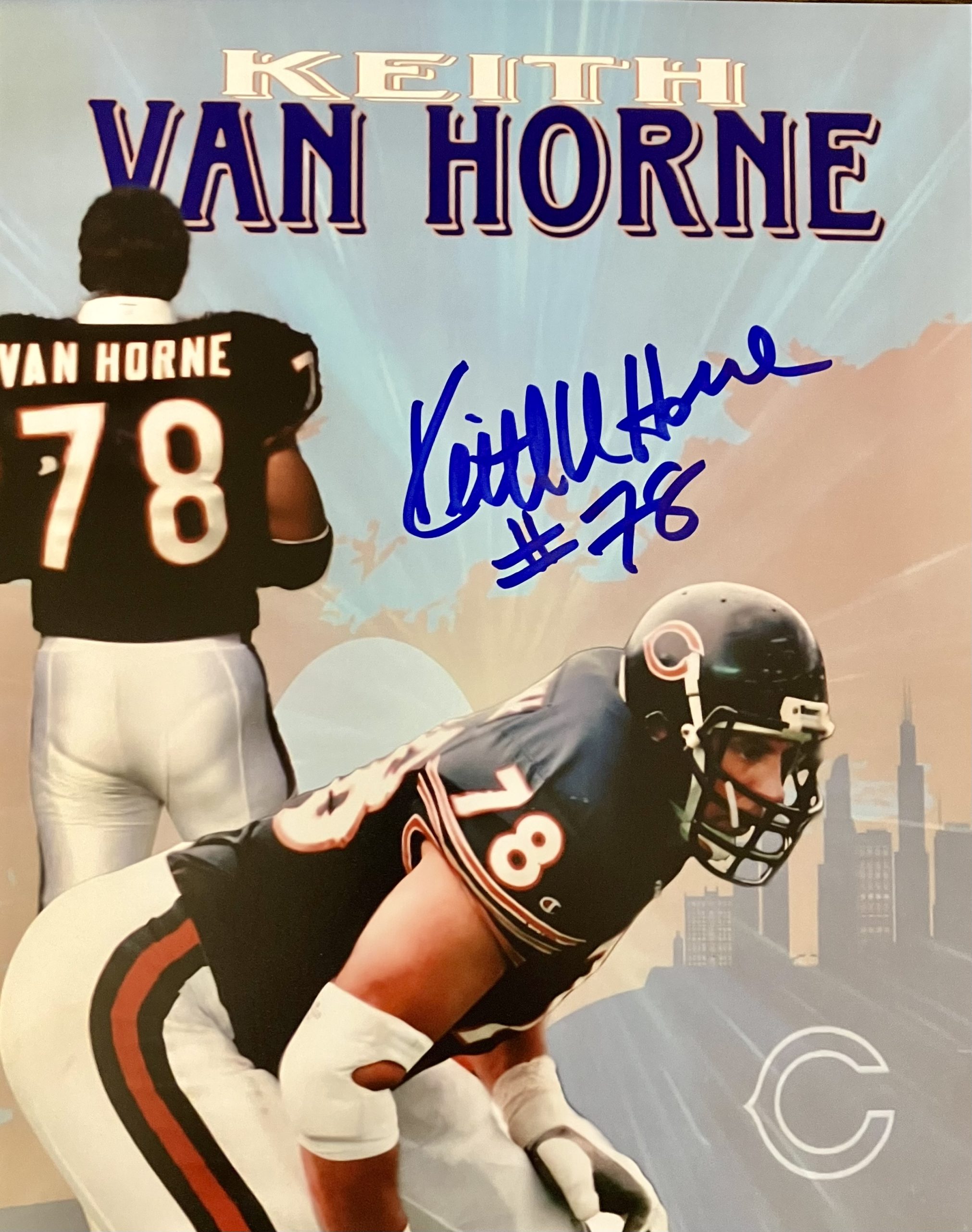 Keith Van Horne Signed 8x10