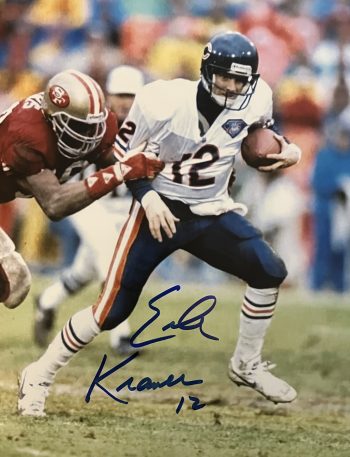 Erik Kramer Signed 8x10